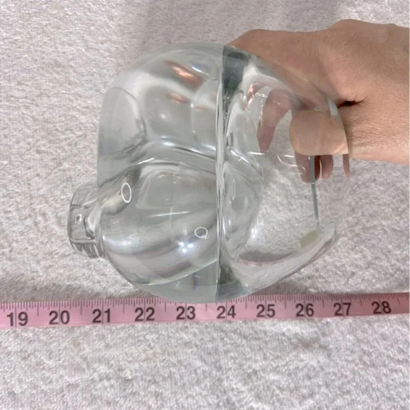Vintage Made  In Poland For Arabeska Art Glass Double Oil Lamp - Picture 12 of 13